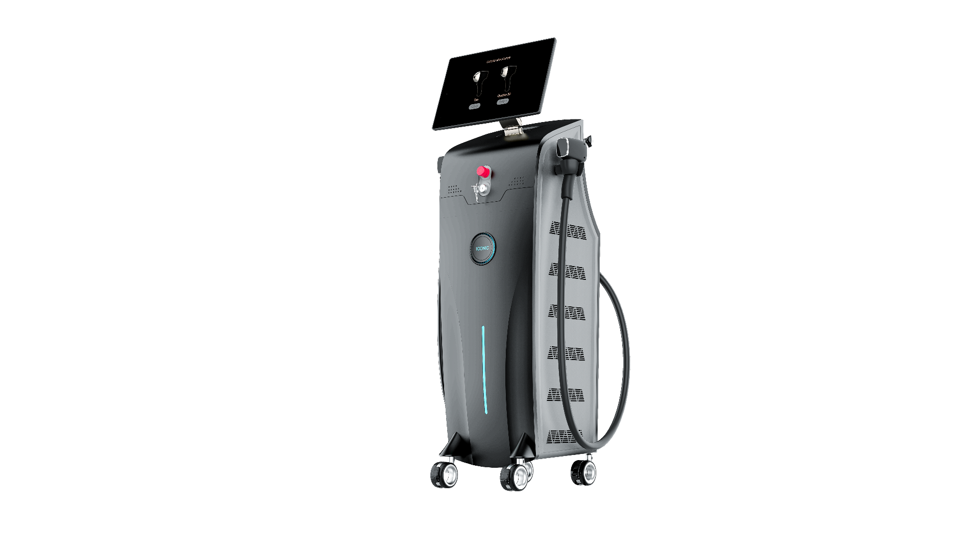 ICONIC® Diamond ICE diode laser zijaanzicht